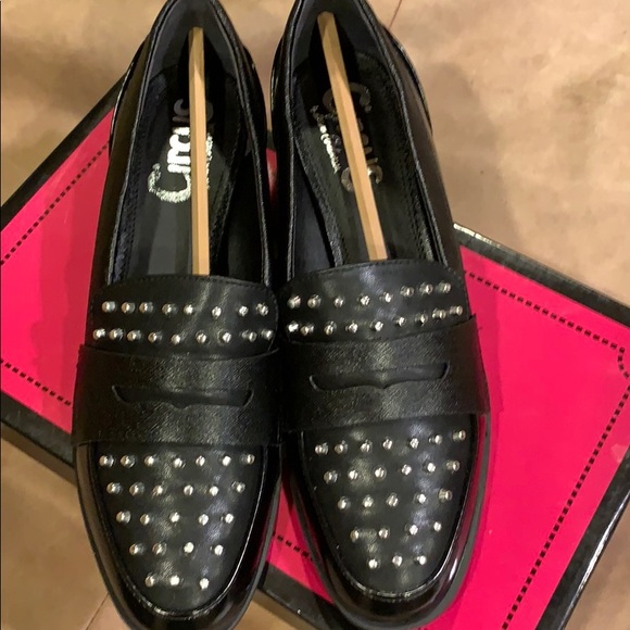 Circus by Sam Edelman Black Studded Penny Loafer - Picture 3 of 4